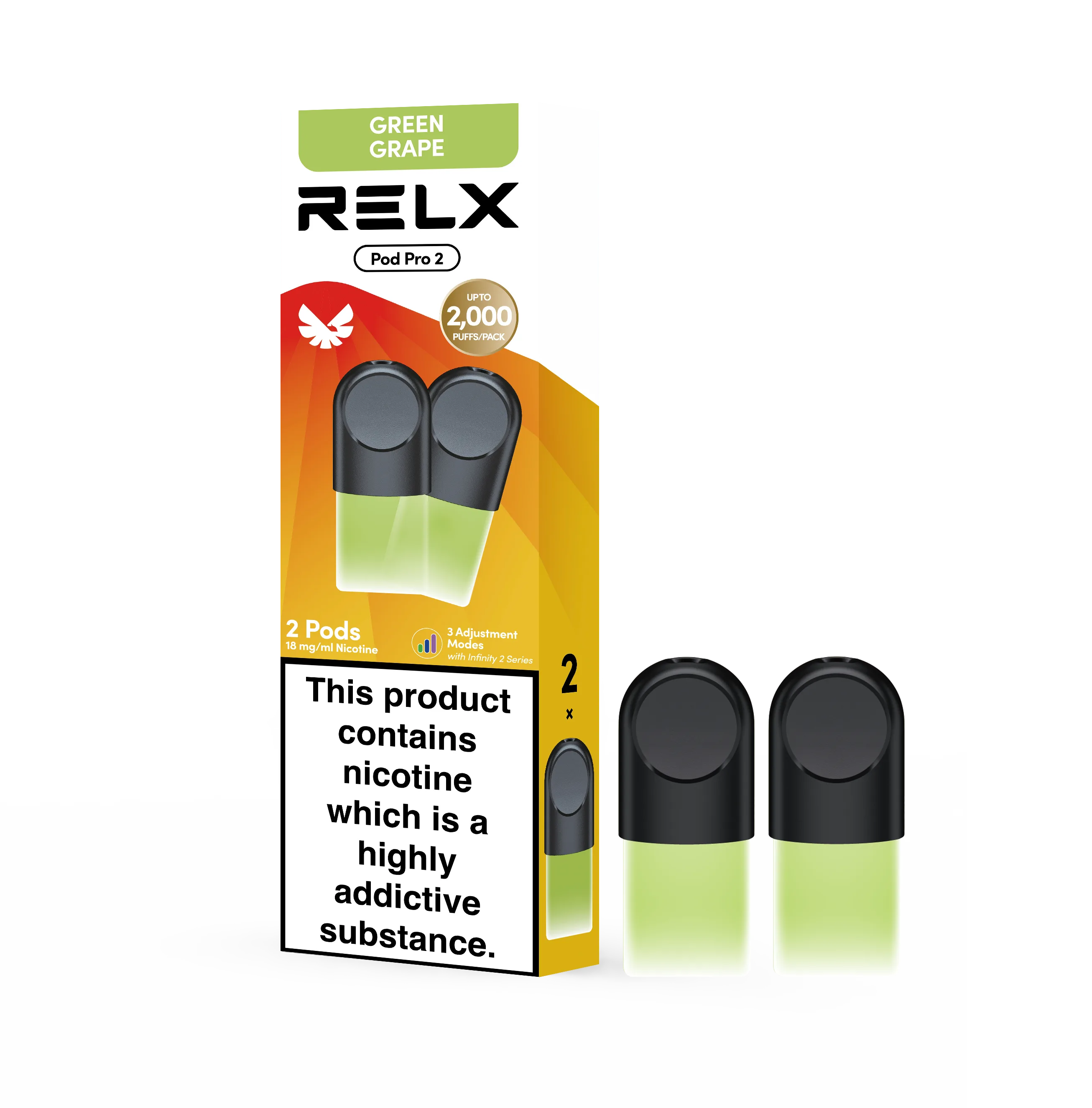 RELX Pod Pro 2 使い捨てベイプ